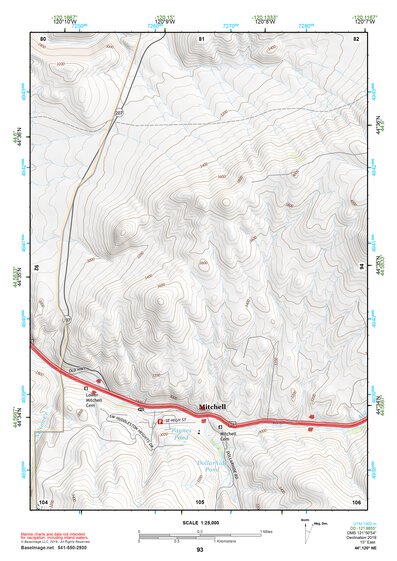 44120NE Page 93 Stephenson Mountain Topo Preview 1