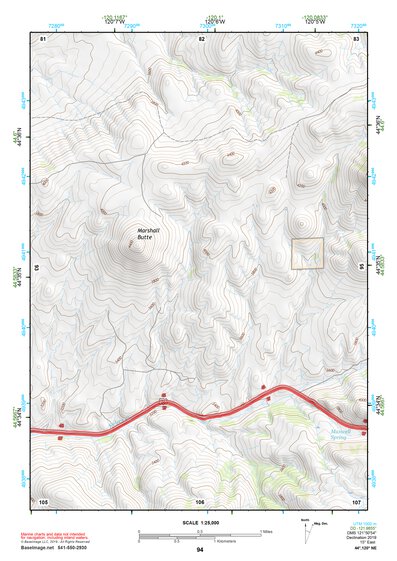 44120NE Page 94 Stephenson Mountain Topo Preview 1