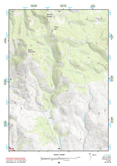44120NE Page 96 Stephenson Mountain Topo Preview 1
