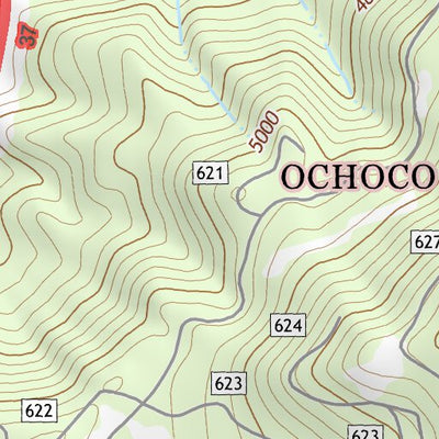 44120NE Page 100 Stephenson Mountain Topo Preview 3