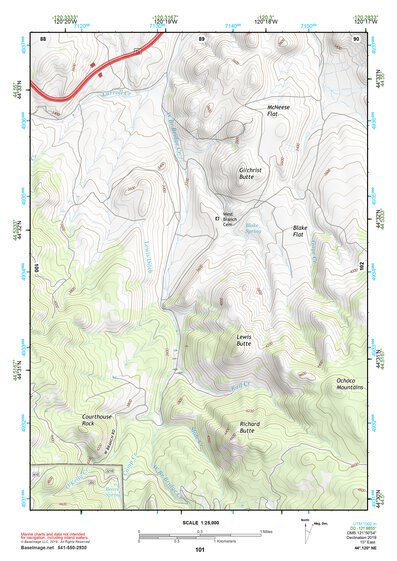 44120NE Page 101 Stephenson Mountain Topo Preview 1