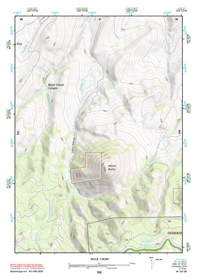 44120NE Page 103 Stephenson Mountain Topo Preview 1