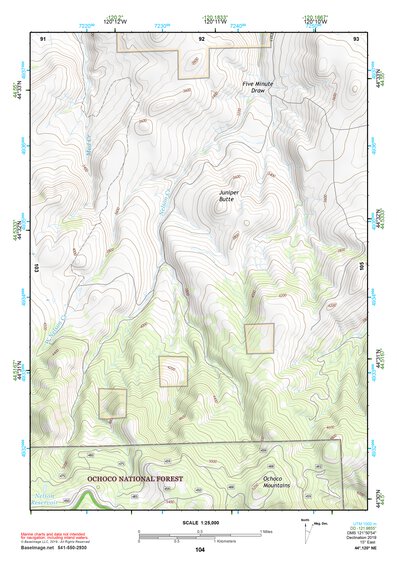 44120NE Page 104 Stephenson Mountain Topo Preview 1