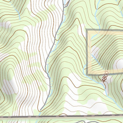 44120NE Page 104 Stephenson Mountain Topo Preview 3