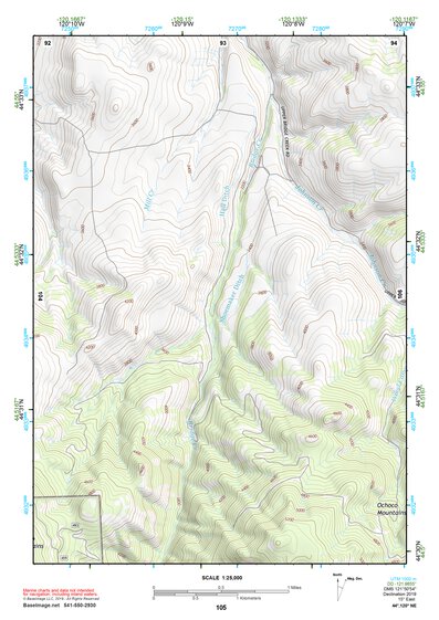 44120NE Page 105 Stephenson Mountain Topo Preview 1