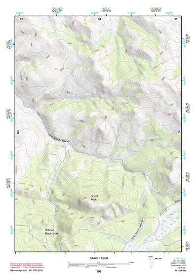 44120NE Page 106 Stephenson Mountain Topo Preview 1
