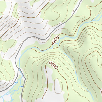 44120NE Page 108 Stephenson Mountain Topo Preview 3