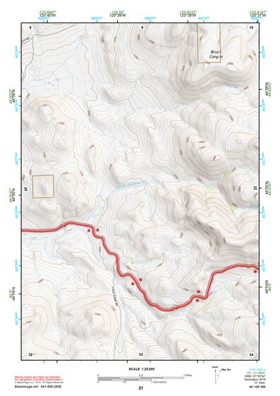44120NW Page 21 Stephenson Mountain Topo Preview 1