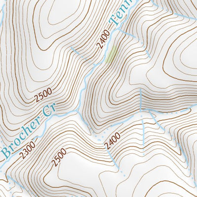 44120NW Page 25 Stephenson Mountain Topo Preview 3