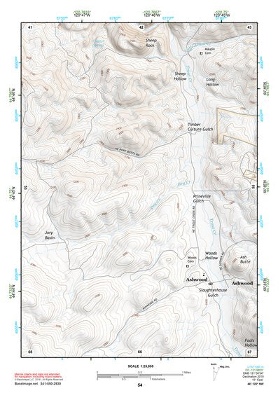 44120NW Page 54 Stephenson Mountain Topo Preview 1
