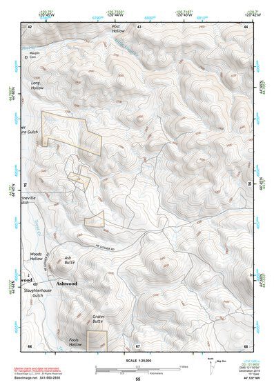 44120NW Page 55 Stephenson Mountain Topo Preview 1