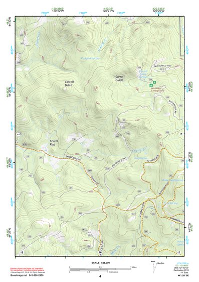 44120SE Page 4 Prineville Topo Preview 1