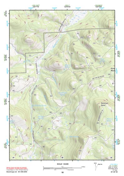44120SE Page 10 Prineville Topo Preview 1