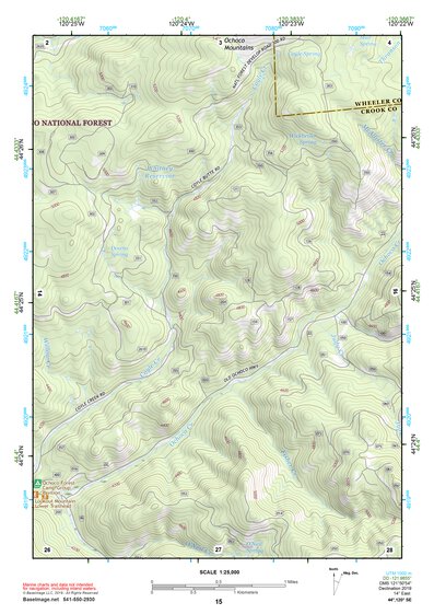 44120SE Page 15 Prineville Topo Preview 1