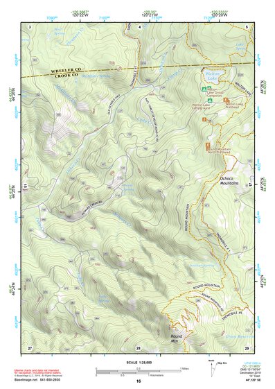 44120SE Page 16 Prineville Topo Preview 1