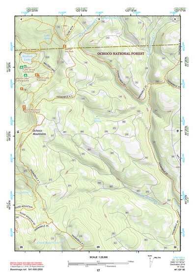 44120SE Page 17 Prineville Topo Preview 1