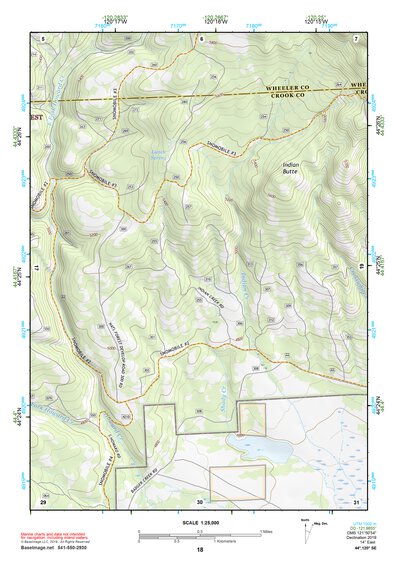 44120SE Page 18 Prineville Topo Preview 1