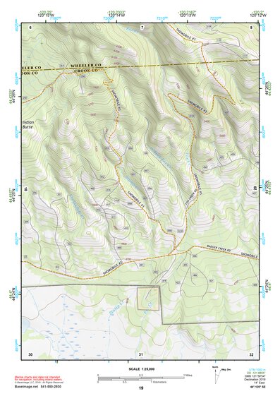 44120SE Page 19 Prineville Topo Preview 1