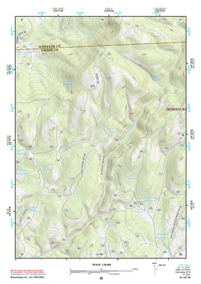 44120SE Page 22 Prineville Topo Preview 1