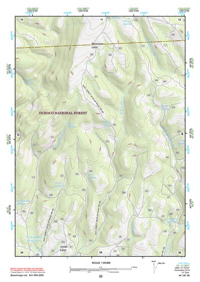 44120SE Page 23 Prineville Topo Preview 1