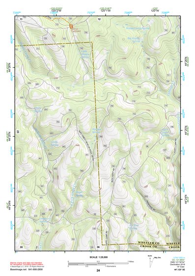 44120SE Page 24 Prineville Topo Preview 1