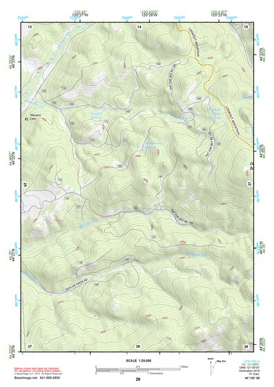 44120SE Page 26 Prineville Topo Preview 1