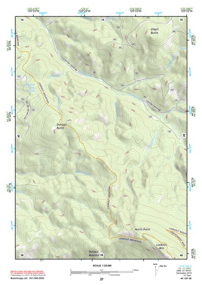 44120SE Page 27 Prineville Topo Preview 1