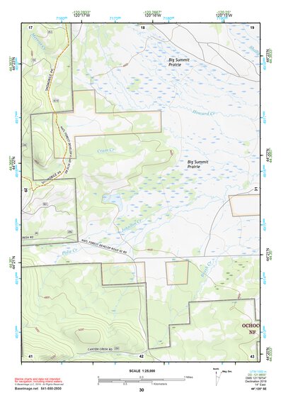 44120SE Page 30 Prineville Topo Preview 1