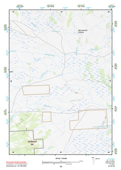 44120SE Page 31 Prineville Topo Preview 1