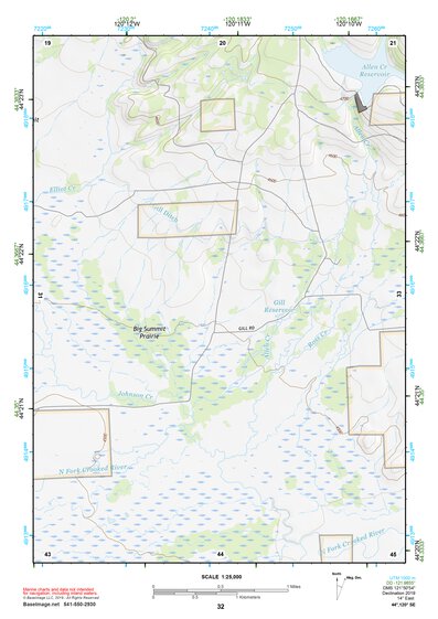44120SE Page 32 Prineville Topo Preview 1