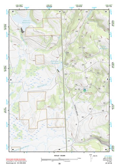 44120SE Page 33 Prineville Topo Preview 1