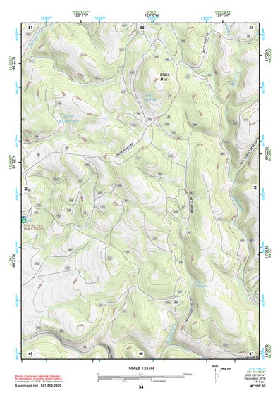 44120SE Page 34 Prineville Topo Preview 1