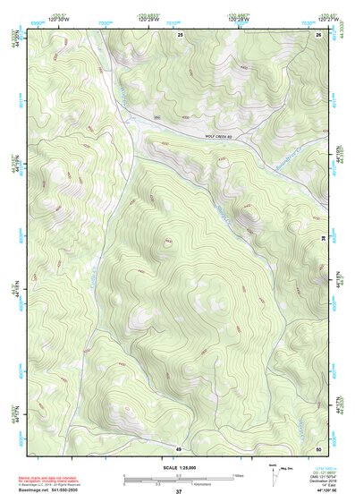 44120SE Page 37 Prineville Topo Preview 1