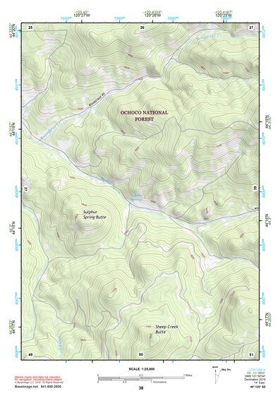 44120SE Page 38 Prineville Topo Preview 1