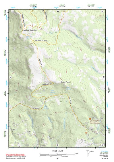 44120SE Page 40 Prineville Topo Preview 1