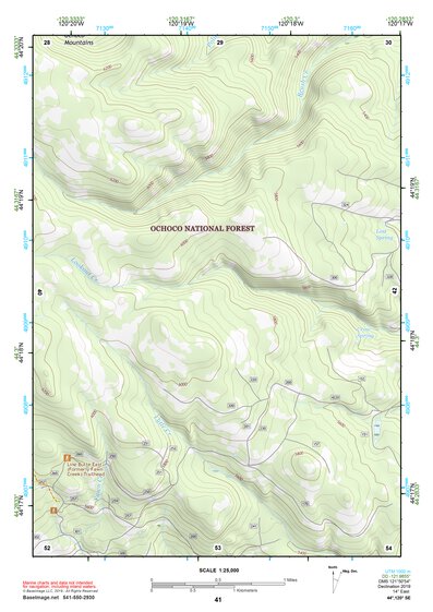 44120SE Page 41 Prineville Topo Preview 1