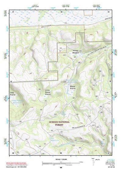 44120SE Page 44 Prineville Topo Preview 1