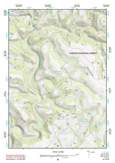 44120SE Page 47 Prineville Topo Preview 1