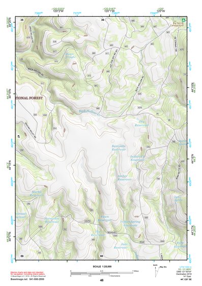44120SE Page 48 Prineville Topo Preview 1