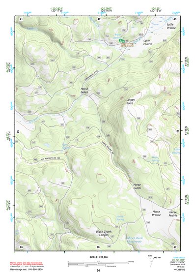 44120SE Page 54 Prineville Topo Preview 1