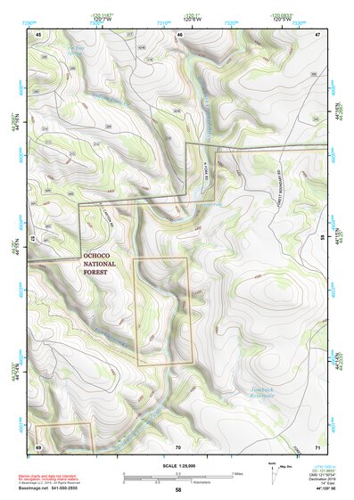 44120SE Page 58 Prineville Topo Preview 1