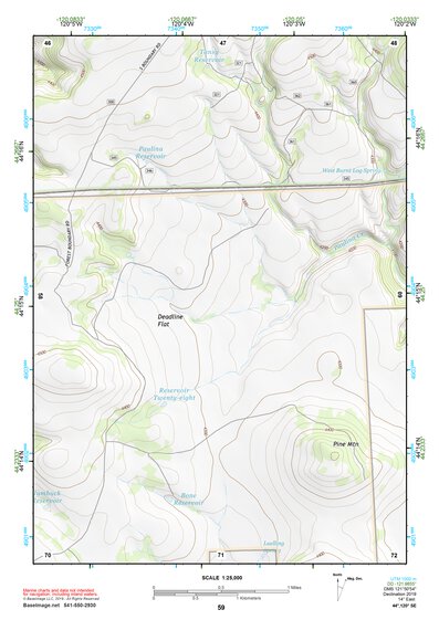 44120SE Page 59 Prineville Topo Preview 1