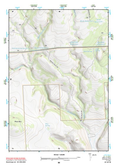 44120SE Page 60 Prineville Topo Preview 1