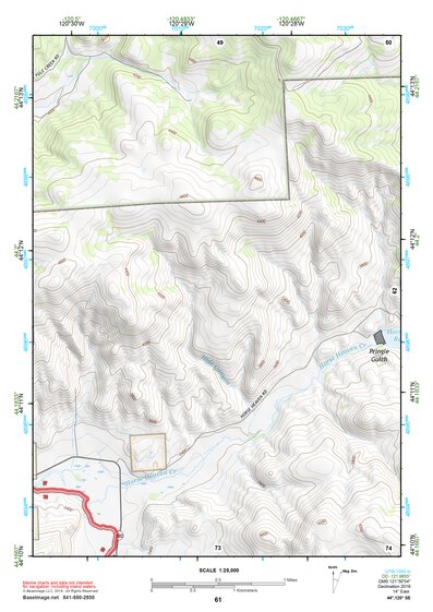 44120SE Page 61 Prineville Topo Preview 1