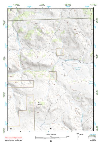 44120SE Page 63 Prineville Topo Preview 1