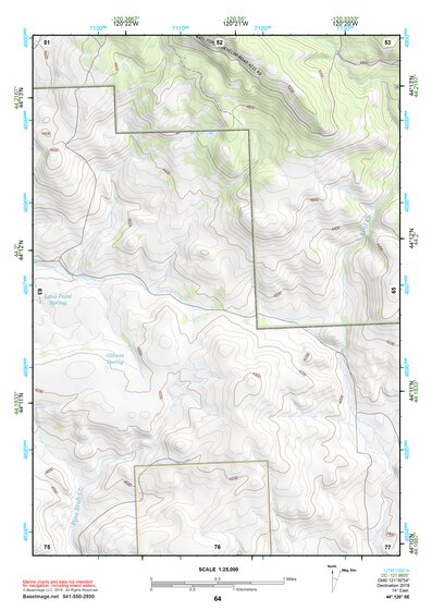 44120SE Page 64 Prineville Topo Preview 1