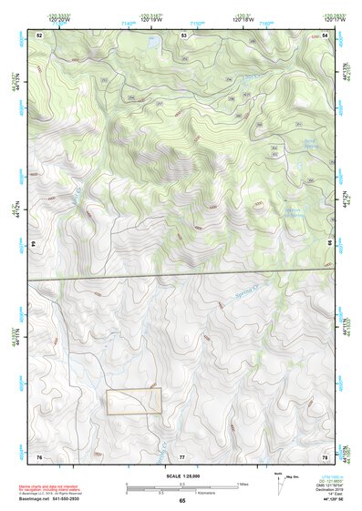 44120SE Page 65 Prineville Topo Preview 1