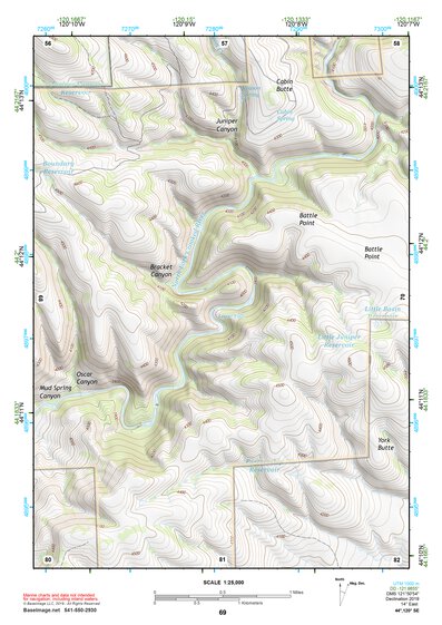 44120SE Page 69 Prineville Topo Preview 1