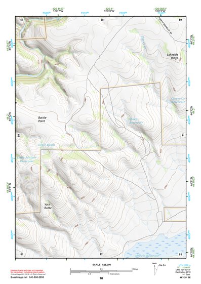 44120SE Page 70 Prineville Topo Preview 1