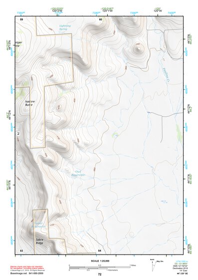 44120SE Page 72 Prineville Topo Preview 1